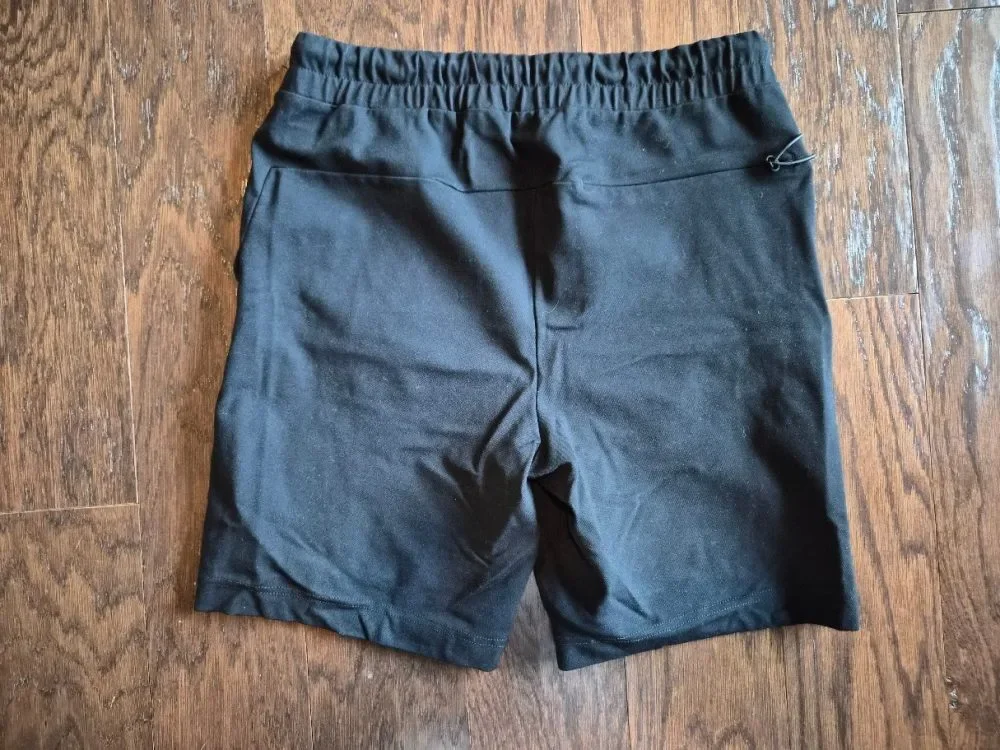 Banana Republic BR Standard Stretch Knit Shorts Mens Small Black 690880-01